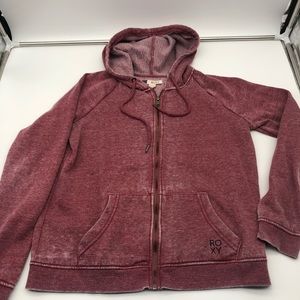 Roxy full zip “Hola Chica’s” hoodie size small